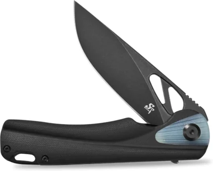 Sitivien 165 Pocket Knife K110 Steel Blade G10 Handle Folding Survival Outdoor Camping Hiking Utility Fruit Fishing EDC Tools